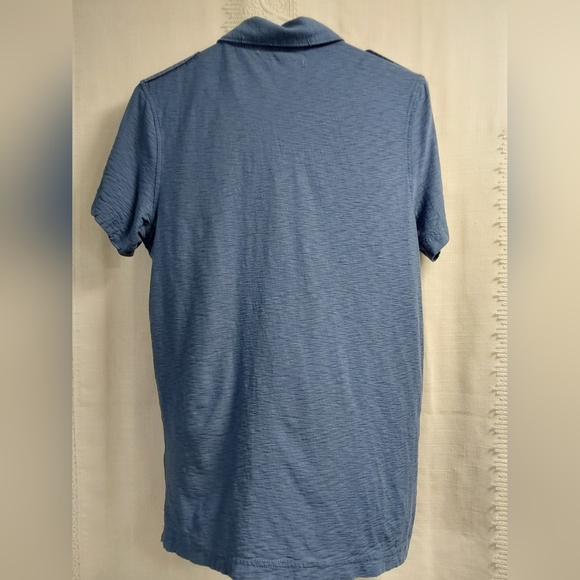 Kenneth Cole Reaction Polo Shirt, Men's Small Blue Polo Shirt - Picture 2 of 6